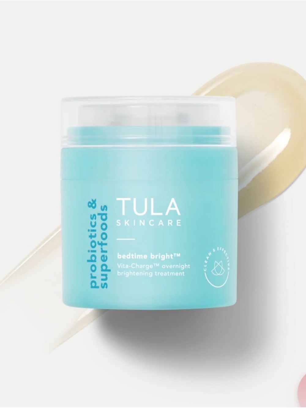 TULA Skincare Bedtime Bright Overnight Brightening Treatment